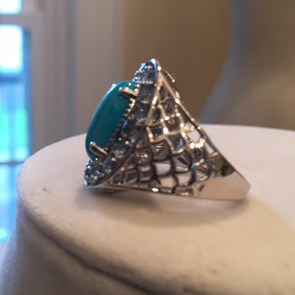 Sleeping Beauty Turquoise Blue Topaz - Picture 3 of 6